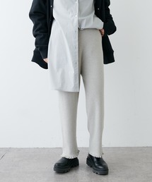 PUAL CE CIN | リブニットパンツ(その他パンツ)