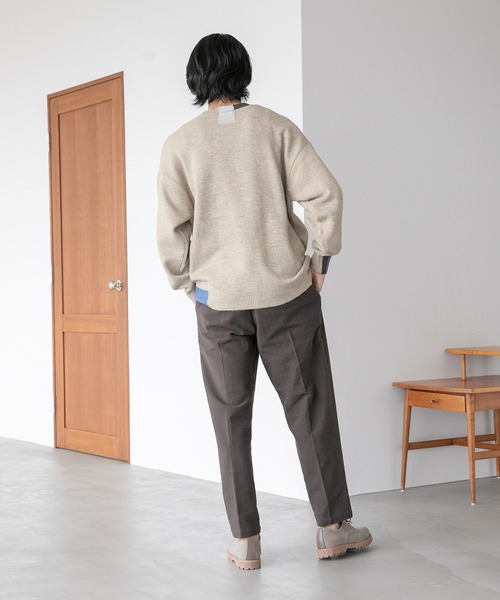 niko and...（ニコアンド）の「モールスキンテーパードパンツ（その他パンツ・メンズ・ブラック/ブラウン/グリーン・SMALL/MEDIUM/LARGE）」の12枚目の写真