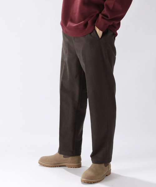 niko and...（ニコアンド）の「モールスキンテーパードパンツ（その他パンツ・メンズ・ブラック/ブラウン/グリーン・SMALL/MEDIUM/LARGE）」の18枚目の写真