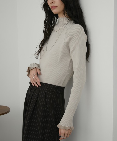 1*4様 Supreme タンカラー　リブ編みセーター M 楽天市場】Supreme シュプリーム ニット サイズ:L 21AW メランジ リブ