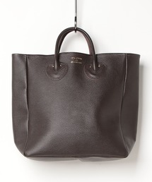 【YOUNG&OLSEN】EMBOSSED LEATHER TOTE M
