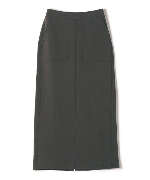 SHIPS Days（シップスデイズ）の「SHIPS Days:〈洗濯機可能〉裏起毛タイトスカート（スカート・レディース・ブルー/ライトグレー/ダークグレー・ONE SIZE）」の3枚目の写真