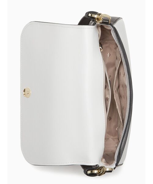 最終値下げ！　kate spade フラップショルダーバッグ クリーム色 kate spade new york（ケイトスペード ニューヨーク）の「ステイシー