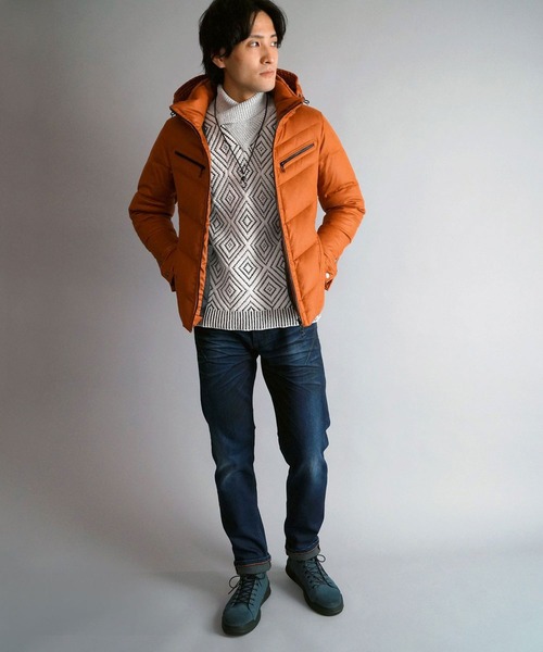 NICOLE CLUB FOR MEN(ニコルクラブフォーメン)の「バルキーウォームストレッチデニム(デニムパンツ・メンズ・ブラック/インディゴブルー・LARGE/SMALL/MEDIUM/X-LARGE)」の4枚目の写真