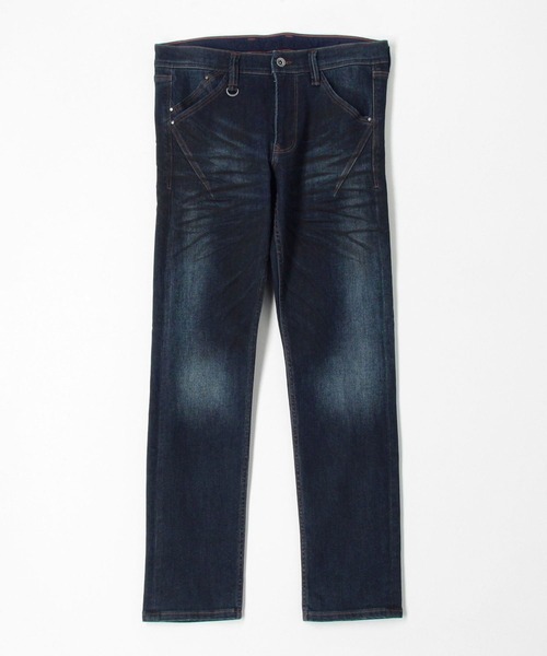 NICOLE CLUB FOR MEN(ニコルクラブフォーメン)の「バルキーウォームストレッチデニム(デニムパンツ・メンズ・ブラック/インディゴブルー・LARGE/SMALL/MEDIUM/X-LARGE)」の5枚目の写真