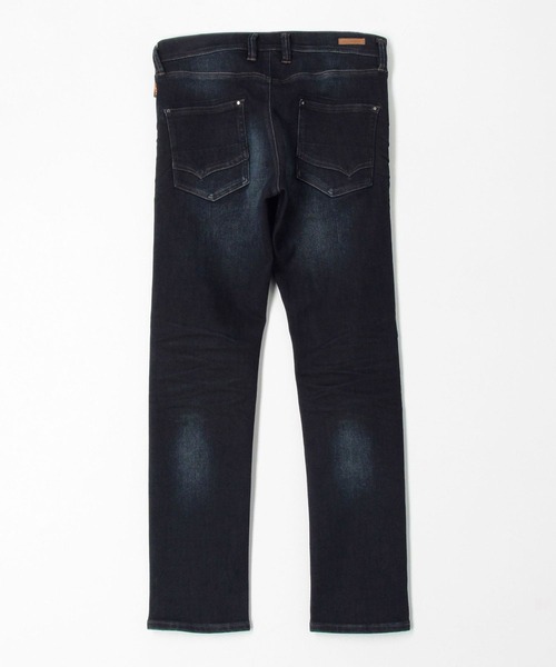 NICOLE CLUB FOR MEN(ニコルクラブフォーメン)の「バルキーウォームストレッチデニム(デニムパンツ・メンズ・ブラック/インディゴブルー・LARGE/SMALL/MEDIUM/X-LARGE)」の6枚目の写真