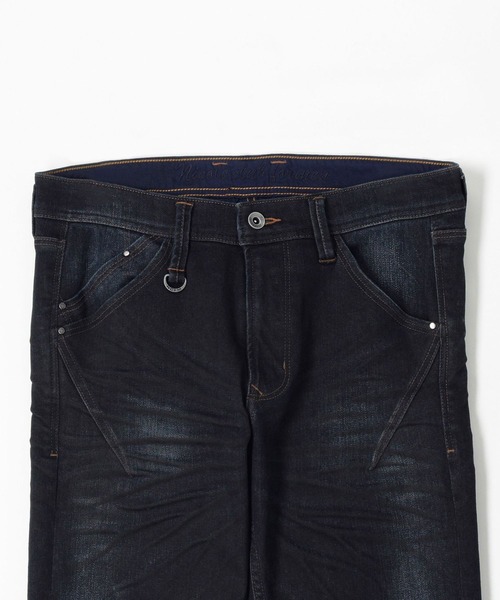 NICOLE CLUB FOR MEN(ニコルクラブフォーメン)の「バルキーウォームストレッチデニム(デニムパンツ・メンズ・ブラック/インディゴブルー・LARGE/SMALL/MEDIUM/X-LARGE)」の7枚目の写真