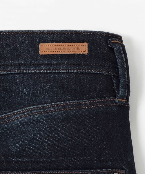 NICOLE CLUB FOR MEN(ニコルクラブフォーメン)の「バルキーウォームストレッチデニム(デニムパンツ・メンズ・ブラック/インディゴブルー・LARGE/SMALL/MEDIUM/X-LARGE)」の9枚目の写真