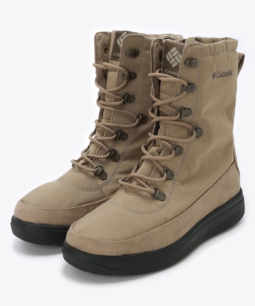 Columbia(コロンビア)の「ロージー レース ウォータープルーフ(ブーツ・レディース・ブラック/オリーブ/グレイッシュベージュ・23.0cm/22.5cm/25.0cm/24.5cm/24.0cm/23.5cm)」の3枚目の写真