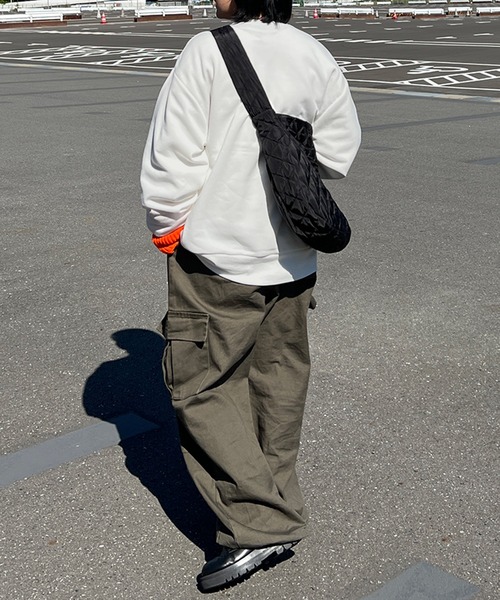 kutir（クティール）の「キルティングショルダーバッグ（ショルダーバッグ・レディース・ブラック/ホワイト・FREE）」の19枚目の写真