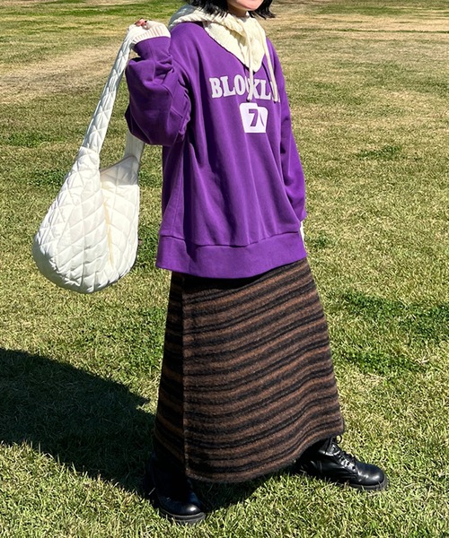 kutir（クティール）の「キルティングショルダーバッグ（ショルダーバッグ・レディース・ブラック/ホワイト・FREE）」の9枚目の写真