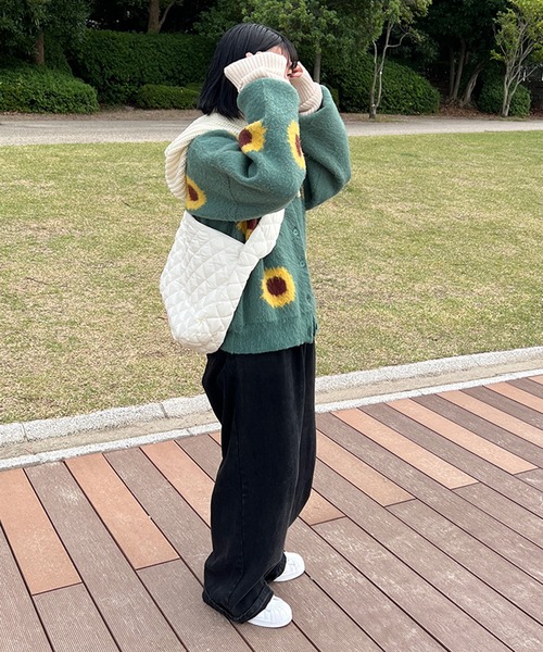 kutir（クティール）の「キルティングショルダーバッグ（ショルダーバッグ・レディース・ブラック/ホワイト・FREE）」の15枚目の写真