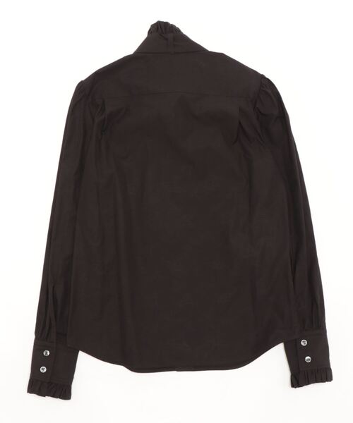 Vivienne Westwood(ヴィヴィアンウエストウッド)の「オーブジャガードフリルボウシャツ(シャツ/ブラウス・レディース・ホワイト系/ブラック系・SMALL/MEDIUM/LARGE)」の3枚目の写真