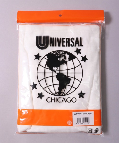 UNIVERSAL OVERALL（ユニバーサルオーバーオール）の「(LG)【UNIVERSAL OVERALL】【パックT】ルーズフィット ワッフル 長袖 Tシャツ（Tシャツ/カットソー・メンズ・ホワイト/ホワイト系その他/ブラック系その他/ブラック・MEDIUM/LARGE）」の16枚目の写真