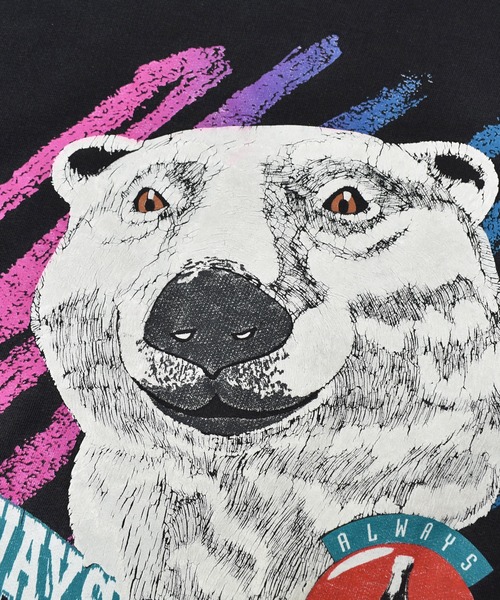 Coca Cola(コカコーラ)の「【ヴィンテージ古着】90's Coca Cola / コカ・コーラ ALWAYS COOL スウェット(スウェット・メンズ・ブラック・X-LARGE)」の4枚目の写真