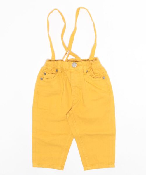 Ocean&Ground（オーシャン&グラウンド）の「サスペンダーテーパードパンツ(80～140cm)（その他パンツ・キッズ・ダークブルー/イエロー/ピンク/ライトブルー・80/90/95/100/110/120/130/140）」の3枚目の写真