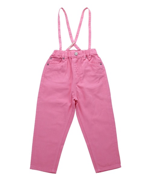 Ocean&Ground（オーシャン&グラウンド）の「サスペンダーテーパードパンツ(80～140cm)（その他パンツ・キッズ・ダークブルー/イエロー/ピンク/ライトブルー・80/90/95/100/110/120/130/140）」の12枚目の写真