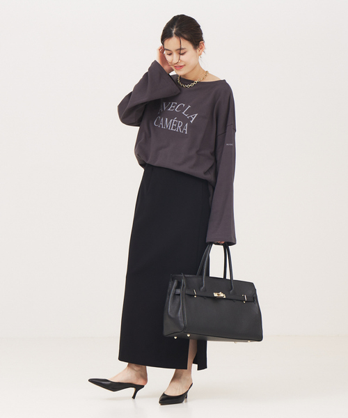 AULENTTI(オウレンティ)の「【人気追加】【AULENTTI/オウレンティ】レザーベルト付トート(トートバッグ・レディース・ブラック・フリー)」の18枚目の写真