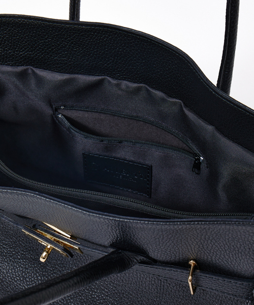 AULENTTI(オウレンティ)の「【人気追加】【AULENTTI/オウレンティ】レザーベルト付トート(トートバッグ・レディース・ブラック・フリー)」の11枚目の写真