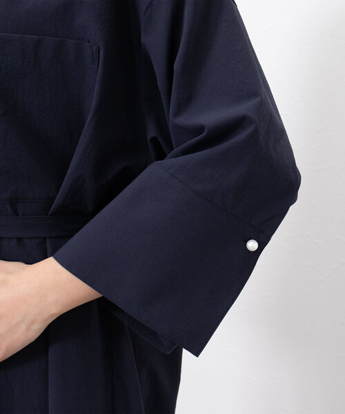 NOLLEY’S(ノーリーズ)の「《手洗い可能》シャツワンピース(シャツワンピース・レディース・ネイビー/ホワイト・38)」の21枚目の写真