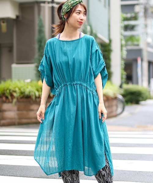 Amina レディース　ワンピース Amina（アミナ）の「Amina シャリンワンピース（ワンピース）」 - WEAR