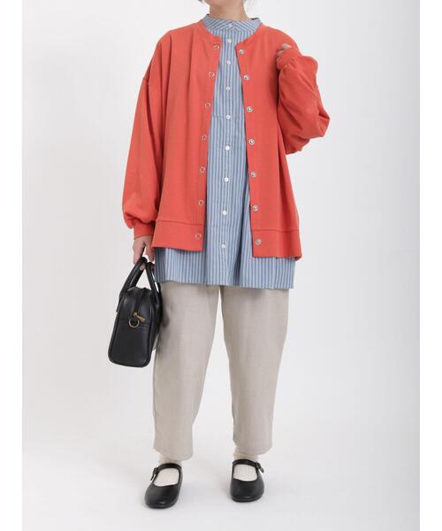 Samansa Mos2（サマンサ モスモス）の「TR柄アソートギャザーパンツ（その他パンツ・レディース・ベージュ/ブラック/レッド/グレー・ﾌﾘ-）」の12枚目の写真