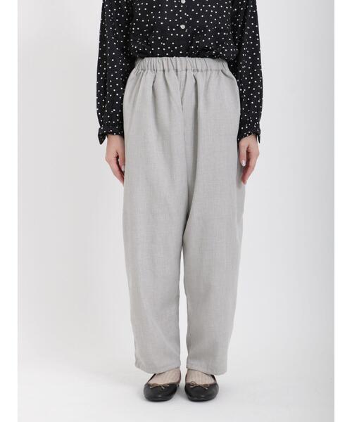 Samansa Mos2（サマンサ モスモス）の「TR柄アソートギャザーパンツ（その他パンツ・レディース・ベージュ/ブラック/レッド/グレー・ﾌﾘ-）」の21枚目の写真