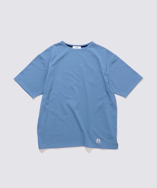 FIDELITY（フィデリティ）の「EMBLEM BASQUE S/S SHIRT / バスクシャツ（Tシャツ/カットソー・メンズ・オフホワイト/サーモンピンク/ダークネイビー/ブルー/グリーン・FREE/MEDIUM/LARGE/X-LARGE）」の15枚目の写真