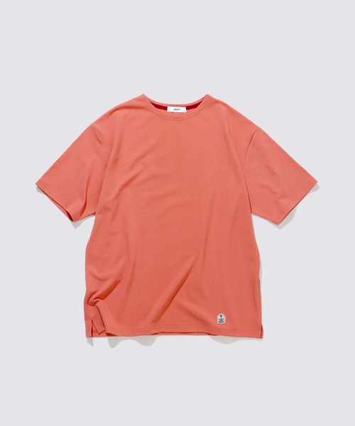 FIDELITY（フィデリティ）の「EMBLEM BASQUE S/S SHIRT / バスクシャツ（Tシャツ/カットソー・メンズ・オフホワイト/サーモンピンク/ダークネイビー/ブルー/グリーン・FREE/MEDIUM/LARGE/X-LARGE）」の13枚目の写真