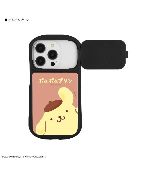 sanrio（サンリオ）の「sanrio/サンリオ　iPhone14/14 Pro/13/13 Pro/12/12 Pro対応 ハイブリットガラスケース（スマホケース/カバー・レディース・ベビーピンク/ライトブルー/スカイブルー/パープル/イエロー・ONE SIZE）」の5枚目の写真