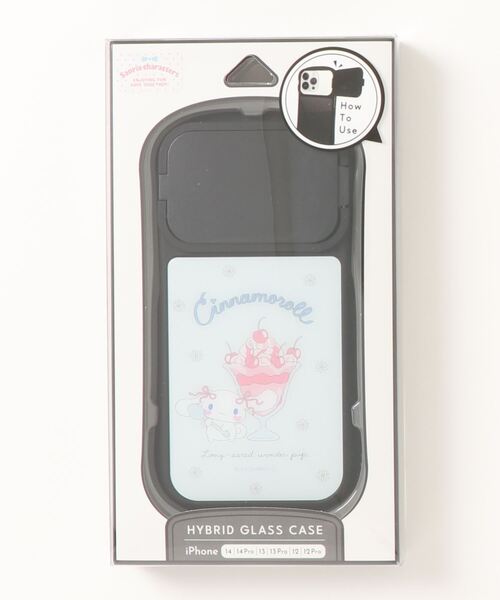 sanrio（サンリオ）の「sanrio/サンリオ　iPhone14/14 Pro/13/13 Pro/12/12 Pro対応 ハイブリットガラスケース（スマホケース/カバー・レディース・ベビーピンク/ライトブルー/スカイブルー/パープル/イエロー・ONE SIZE）」の12枚目の写真
