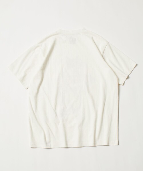 FREAK'S STORE（フリークスストア）の「【限定展開】go slow caravan/ゴースローキャラバン 餃子ネコ クルーネック プリントTシャツ（Tシャツ/カットソー・メンズ・ホワイト/ブラック/グリーン・3/4/5）」の10枚目の写真