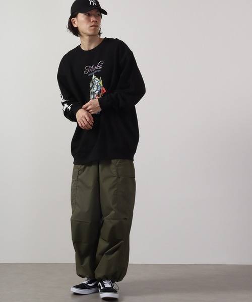 【セール】MISHKA CREW SWEAT クルーネックスウェットトレーナー WIZZZZZARD（スウェット）｜MISHKA（ミシカ）
