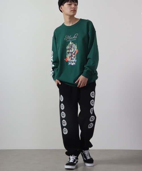 MISHKA CREW SWEAT クルーネックスウェットトレーナー