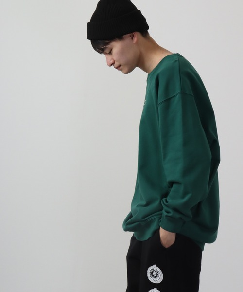 【セール】MISHKA CREW SWEAT クルーネックスウェットトレーナー WIZZZZZARD（スウェット）｜MISHKA（ミシカ）