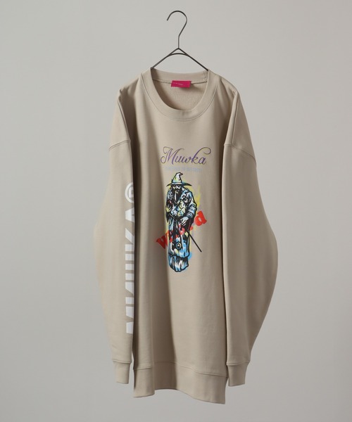 【セール】MISHKA CREW SWEAT クルーネックスウェットトレーナー WIZZZZZARD（スウェット）｜MISHKA（ミシカ）
