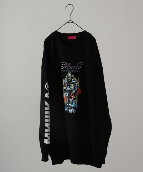 【セール】MISHKA CREW SWEAT クルーネックスウェットトレーナー WIZZZZZARD（スウェット）｜MISHKA（ミシカ）
