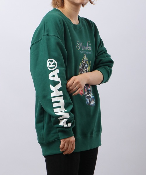 新品　定価¥16,500 MISHKA ミシカ　トレーナー　スウェット MISHKA CREW SWEAT クルーネックスウェットトレーナー