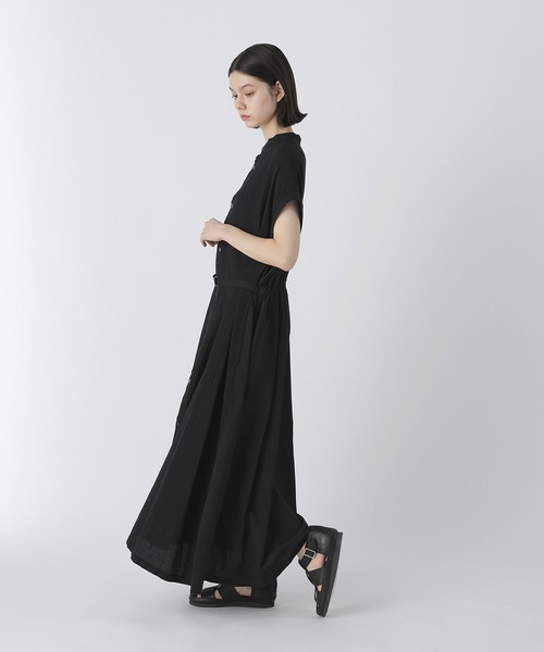 Plantation（プランテーション）の「BIZENグロスストライプドッキング / ワンピース / (O)（ワンピース・レディース・ライトグレー/ブラック・M size）」の15枚目の写真