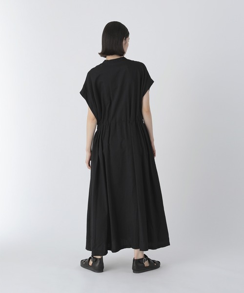 Plantation（プランテーション）の「BIZENグロスストライプドッキング / ワンピース / (O)（ワンピース・レディース・ライトグレー/ブラック・M size）」の12枚目の写真