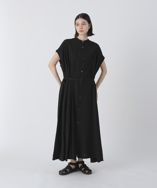 Plantation（プランテーション）の「BIZENグロスストライプドッキング / ワンピース / (O)（ワンピース・レディース・ライトグレー/ブラック・M size）」の9枚目の写真