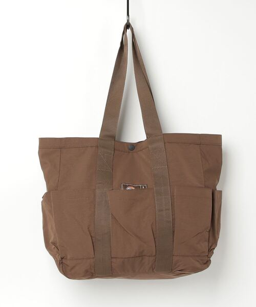 POP TRADING COMPANY(ポップトレーディングカンパニー)の「POP TRADING COMPANY/ポップトレーディングカンパニー×Dickies/ディッキーズ Pop/Dickies Tote トートバッグ(トートバッグ・メンズ・ブラウン・ONE SIZE)」の5枚目の写真