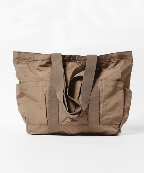 POP TRADING COMPANY(ポップトレーディングカンパニー)の「POP TRADING COMPANY/ポップトレーディングカンパニー×Dickies/ディッキーズ Pop/Dickies Tote トートバッグ(トートバッグ・メンズ・ブラウン・ONE SIZE)」の10枚目の写真