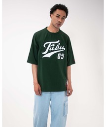 FUBU フブ ブランド ロゴ ワッペン 刺繍 アメカジ 半袖 Tシャツ