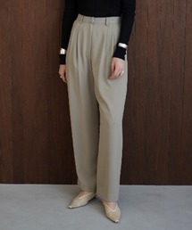 未使用級 ATON エイトン Back satin basic pants 4 未使用級 ATON エイトン Back satin basic pants 4 - メルカリ