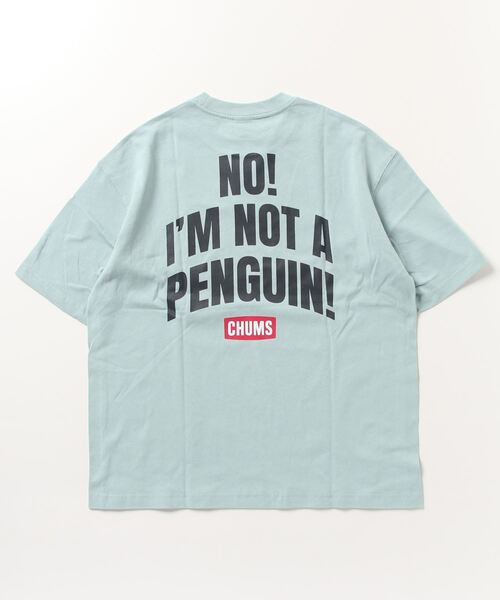 ちゃむ セール】CHUMS/チャムス Oversized I'm Not A Penguin T-Shirt /ルーズ
