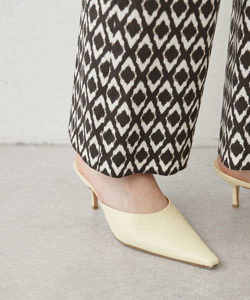 GALLARDAGALANTE（ガリャルダガランテ）の「プリントフレアパンツ（その他パンツ・レディース・ブラック・0/1）」の15枚目の写真