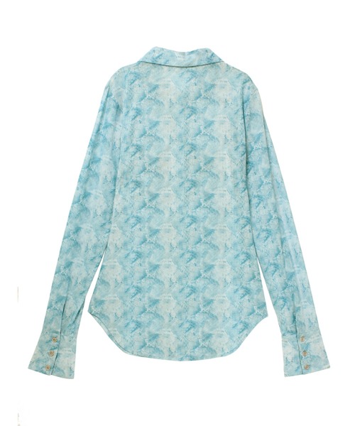 PAMEO POSE(パメオポーズ)の「Kate Shirts SKY(シャツ/ブラウス・レディース・スカイブルー・FREE)」の12枚目の写真