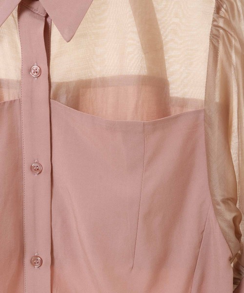 【極美品】トランテアンソンドゥモード　ステッチ切替ツイストリボンシ　アーブラウス 31 Sons de mode/BLOUSE – MISCH MASCH|31 Sons de mode