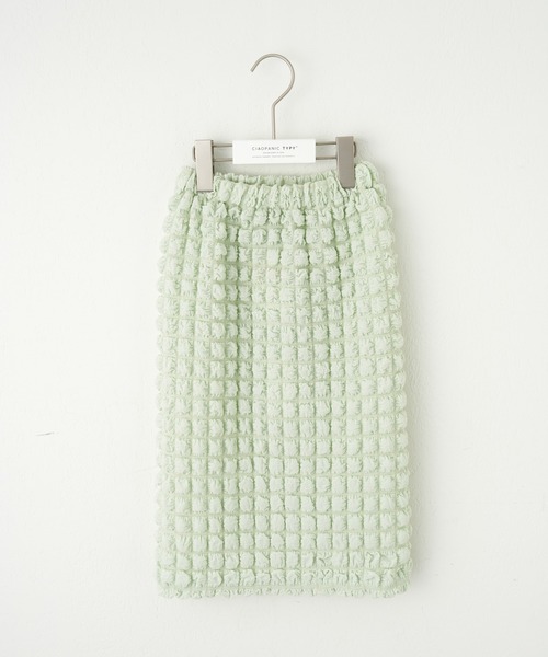 CIAOPANIC TYPY（チャオパニックティピー）の「【KIDS】ポップコーンIラインスカート（スカート・キッズ・グリーン/ブラウン・S/M/L/XL/XXL）」の8枚目の写真